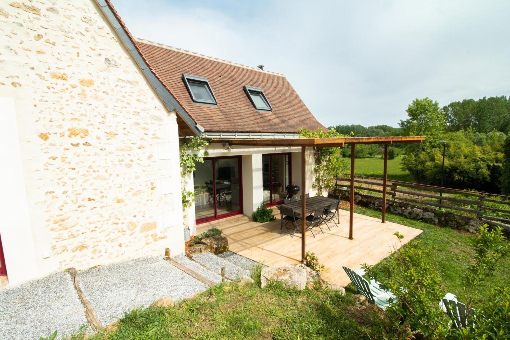 Maison Nature Cosy Proche Azay Villandry Sache Bagian luar foto