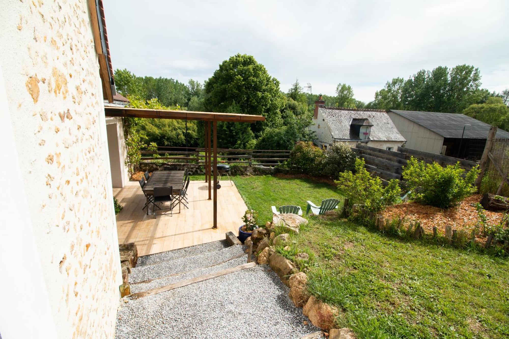 Maison Nature Cosy Proche Azay Villandry Sache Bagian luar foto